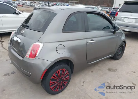 2012 Fiat 500 Pop z USA, uszkodzony, nr VIN 3C3CFFAR8CT223295